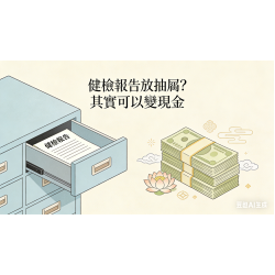 健檢完就吃灰？3個動作讓報告變『現金流開關』