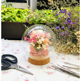 花神降臨 花藝療癒DIY體驗課程 玻璃盅(店到店)